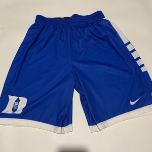 NCAA basketball blue devil’s shorts